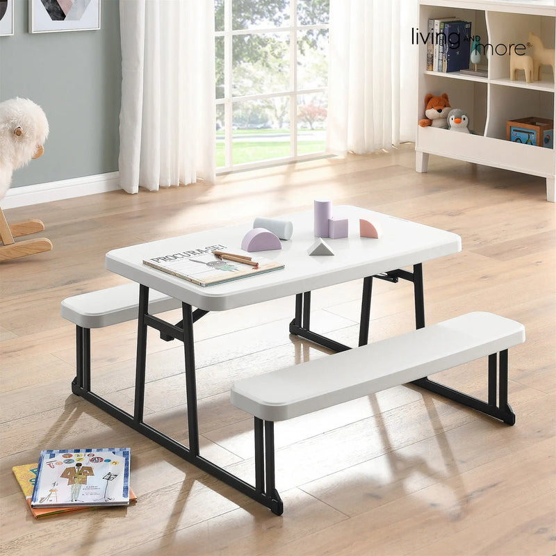 Load image into Gallery viewer, Living & More Picnic Table and Bench Set