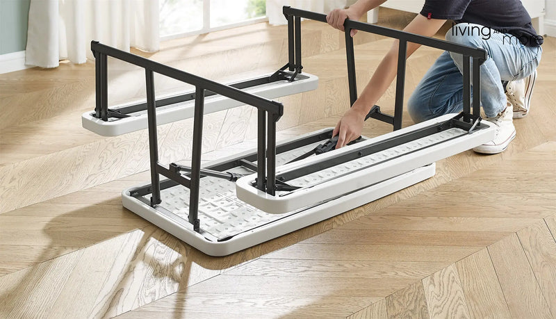 Load image into Gallery viewer, Picnic Table and Bench Set Folding 1