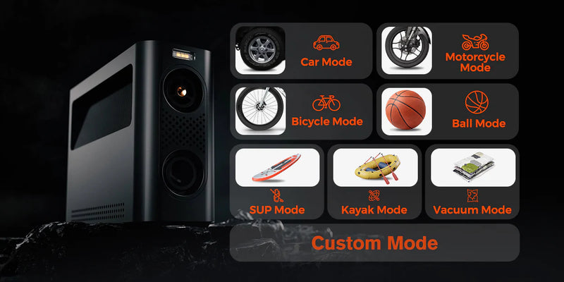 Load image into Gallery viewer, Quest Outdoors Express Air Shelter SUP Pump Tyre Inflator