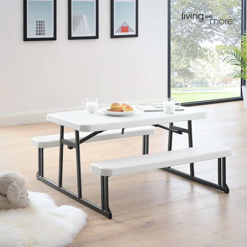 Load image into Gallery viewer, Living & More Picnic Table and Bench Set