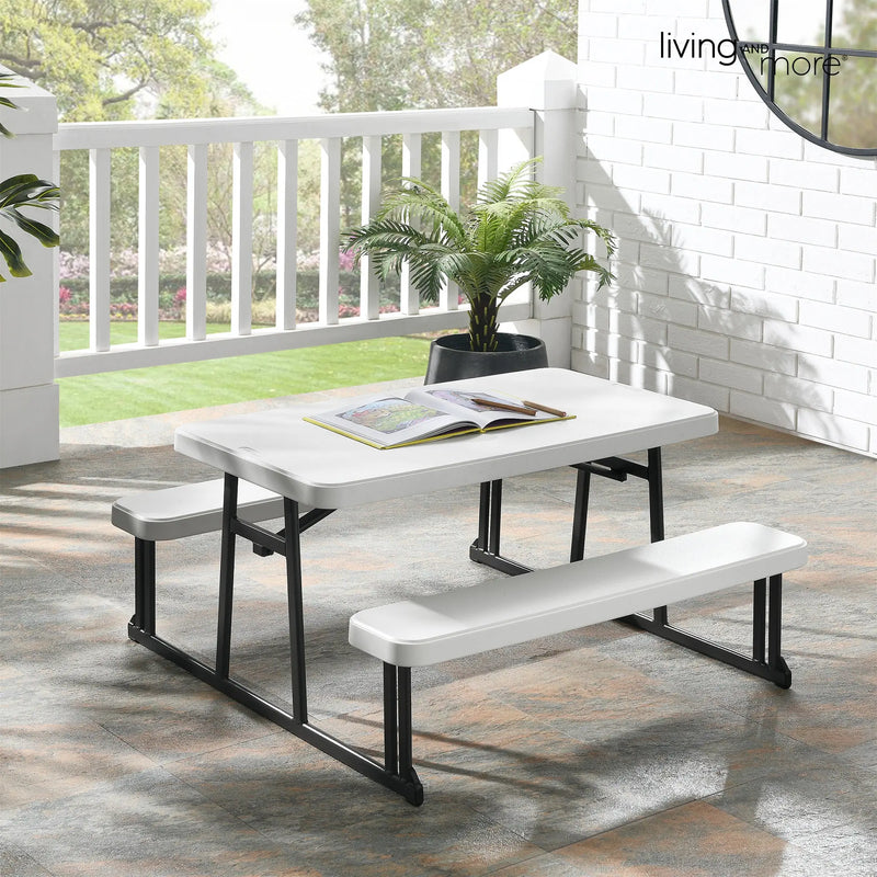 Load image into Gallery viewer, Living & More Picnic Table and Bench Set