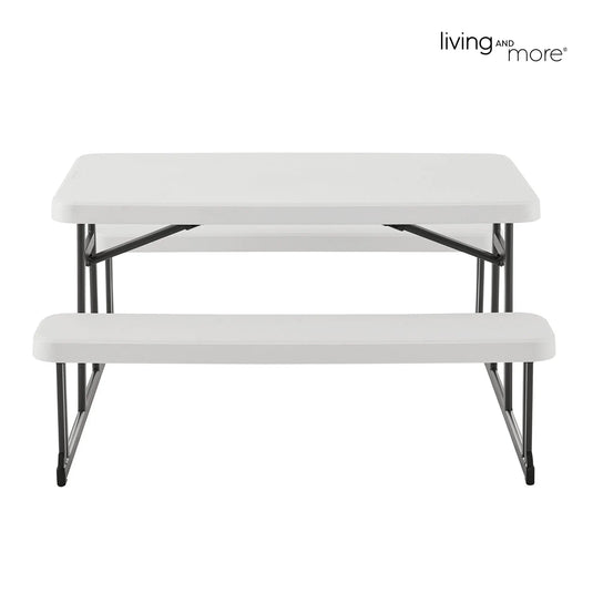 Living & More Picnic Table and Bench Set