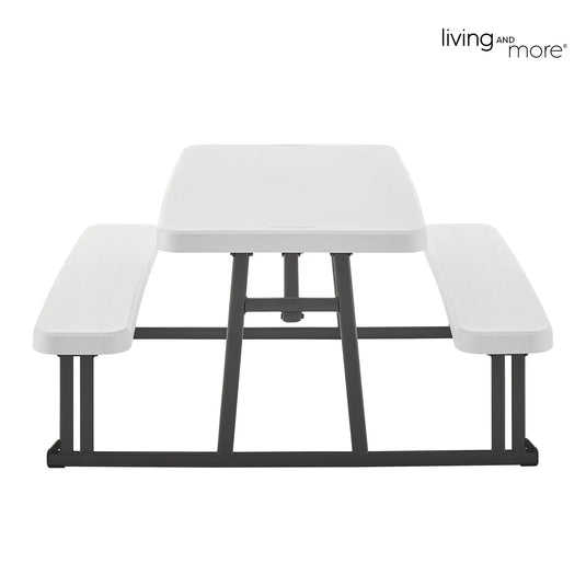 Living & More Picnic Table and Bench Set