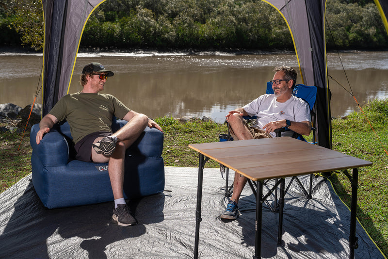 Load image into Gallery viewer, Bamboo Camp Table 90 - Medium Quest Outdoors Australia