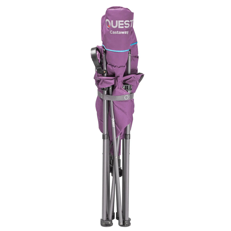 Load image into Gallery viewer, Quest Outdoors Castaway Chair Purple