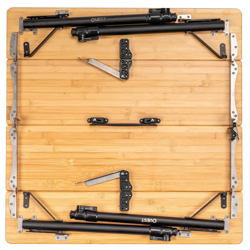 Load image into Gallery viewer, Bamboo Camp Table 70 - Small Quest Outdoors Australia