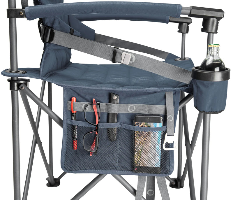 Load image into Gallery viewer, Castaway Hard Arm Camp Chair - Midnight