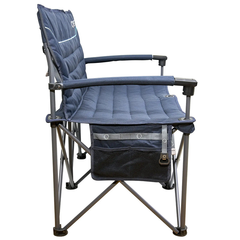 Load image into Gallery viewer, Quest Castaway Twin Chair Midnight Navy Side View