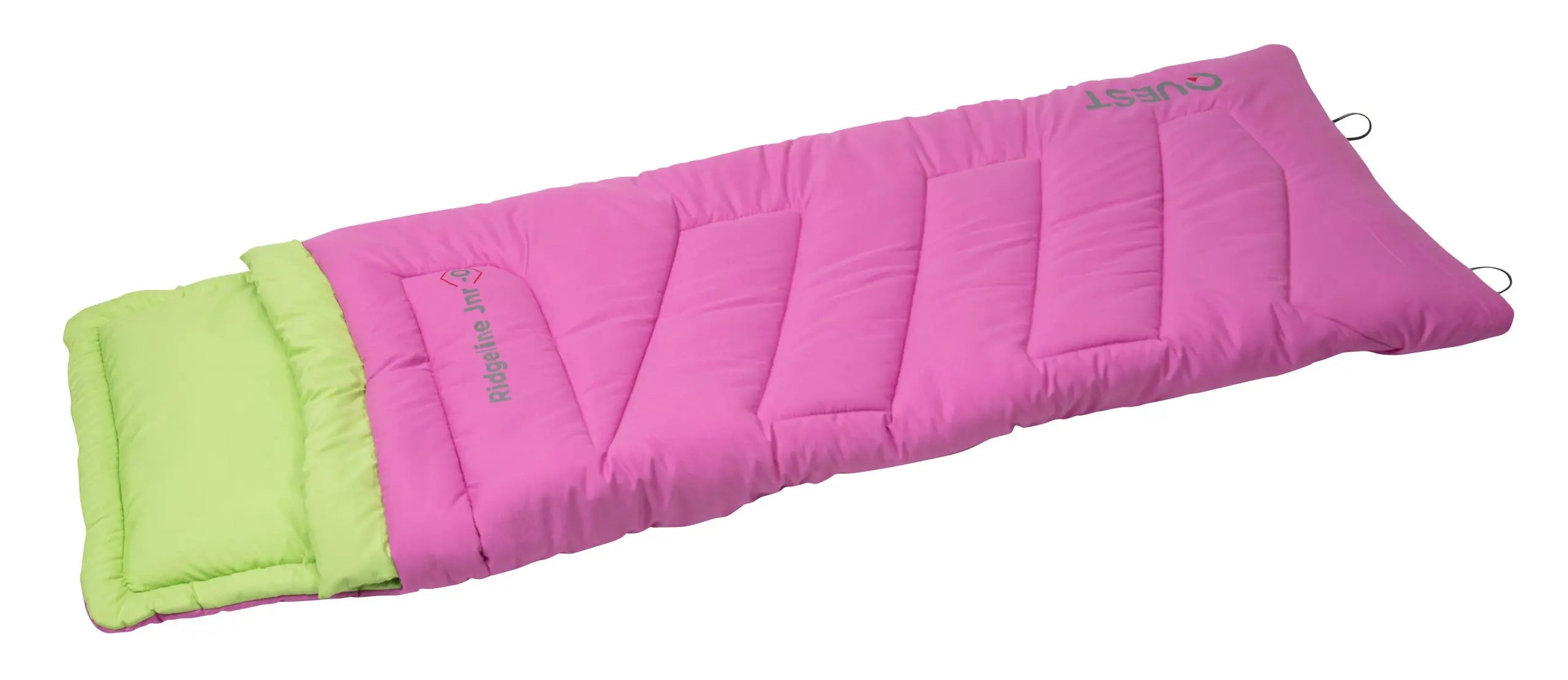 Ridgeline 0˚ Kids Sleeping Bag Pink Quest Outdoors Australia