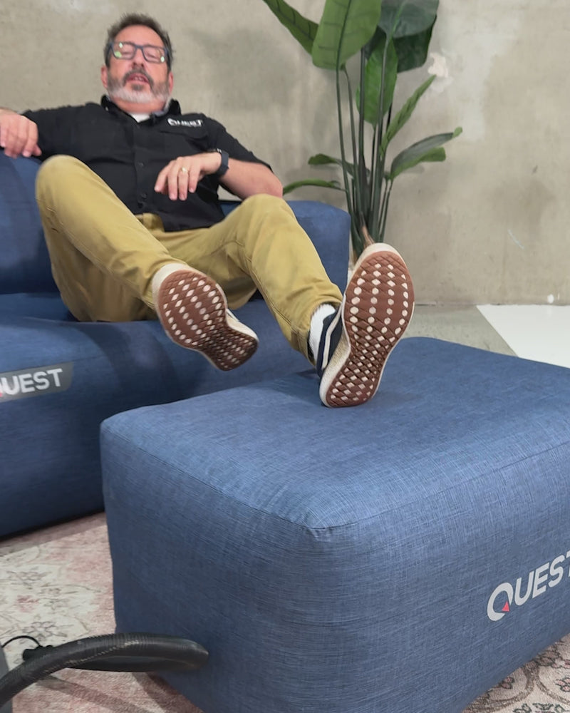 Load and play video in Gallery viewer, Air Sofa 3 Piece Combo - Charcoal