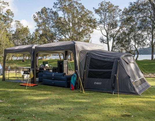 Western-Angler-Review-Air-Gazebo-3.0-Pod-Tent Quest Outdoors Australia