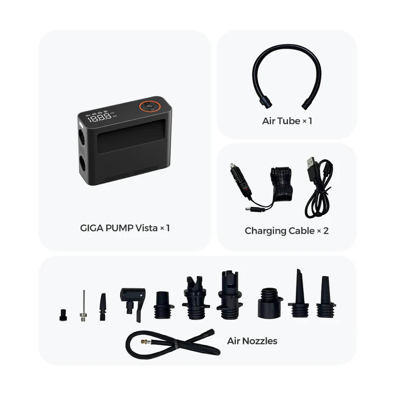 Load image into Gallery viewer, Quest Outdoors Express Air Shelter SUP Pump Tyre Inflator
