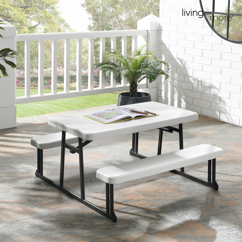 Load image into Gallery viewer, Living &amp; More Picnic Table and Bench Set
