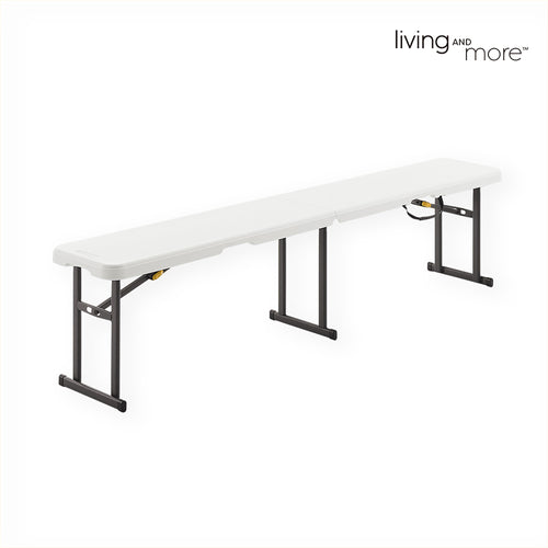 Living & More 6FT Folding Bench 183cm