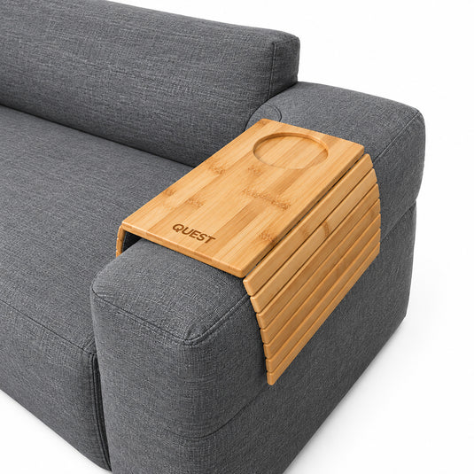Quest Air Sofa Bamboo Tray Table armrest 