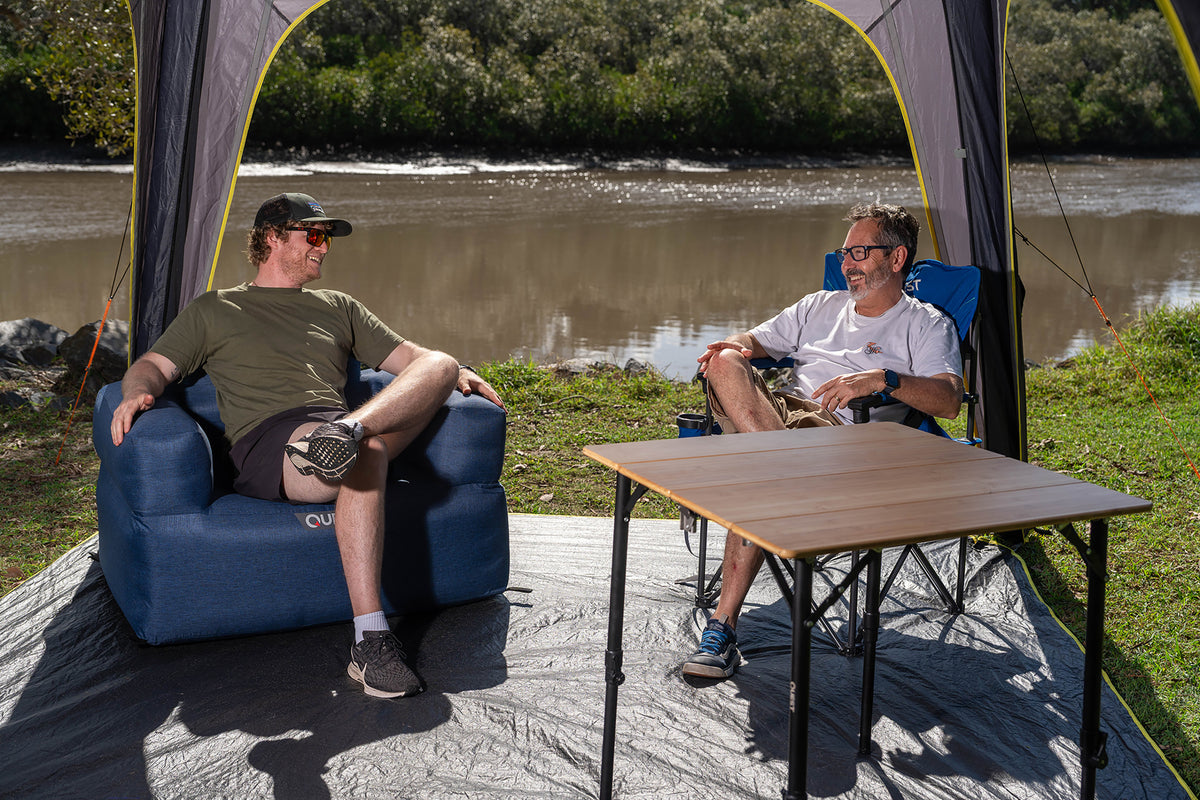 Bamboo Camp Table 90 - Medium Quest Outdoors Australia