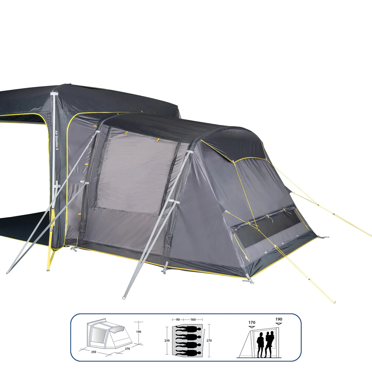 Quest Air Gazebo 3m x 3m Pod Tent, Sleep & Shelter Add-On – Quest Outdoors Australia