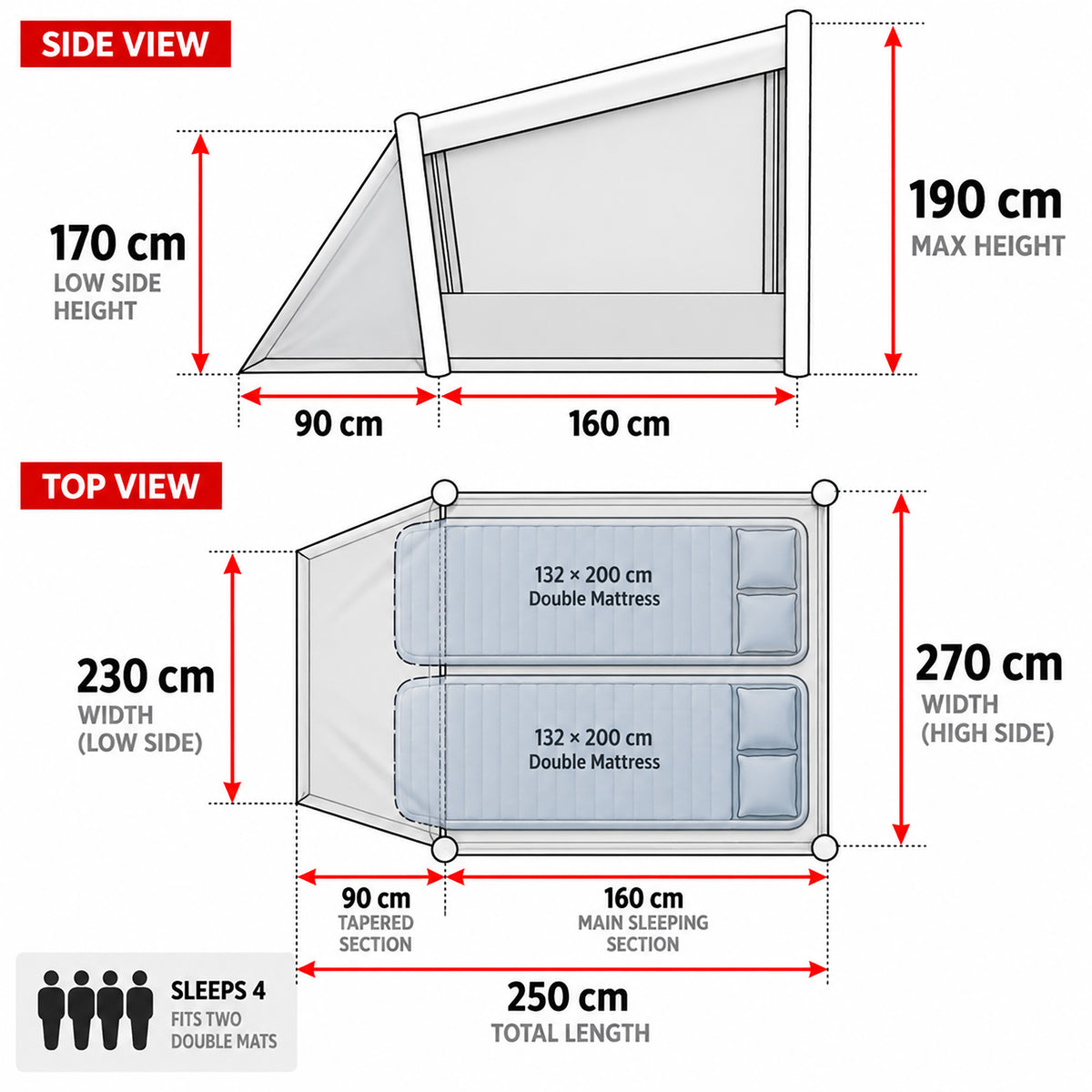 Air Gazebo Pod Tent 3.0