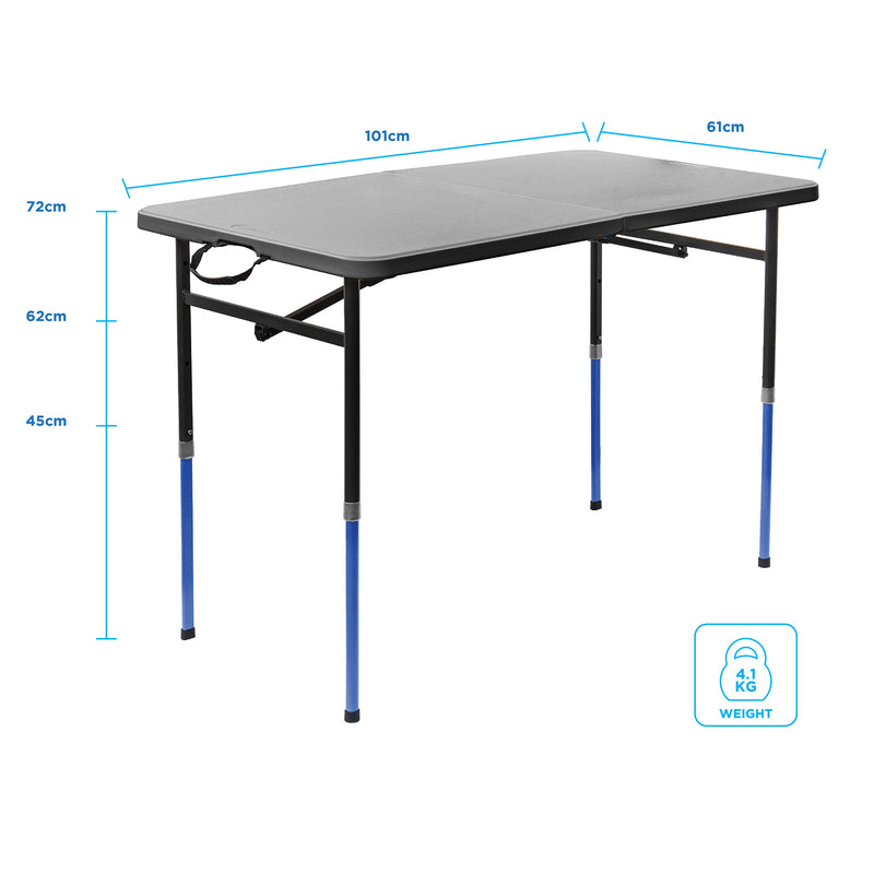 Load image into Gallery viewer, Quest Handy 100 Table Dimensions
