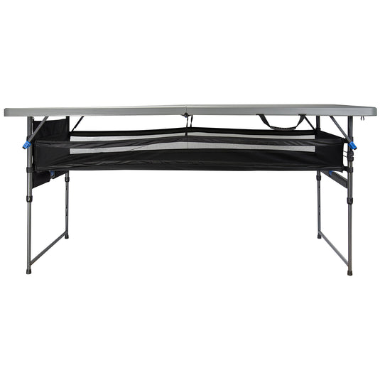 Quest Outdoors Camp Table 6 Adjustable Legs