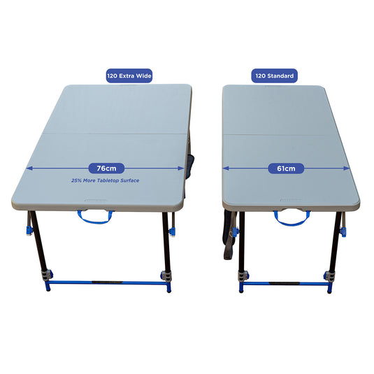 Quest Versalite 120cm Extra Wide Table 4FT