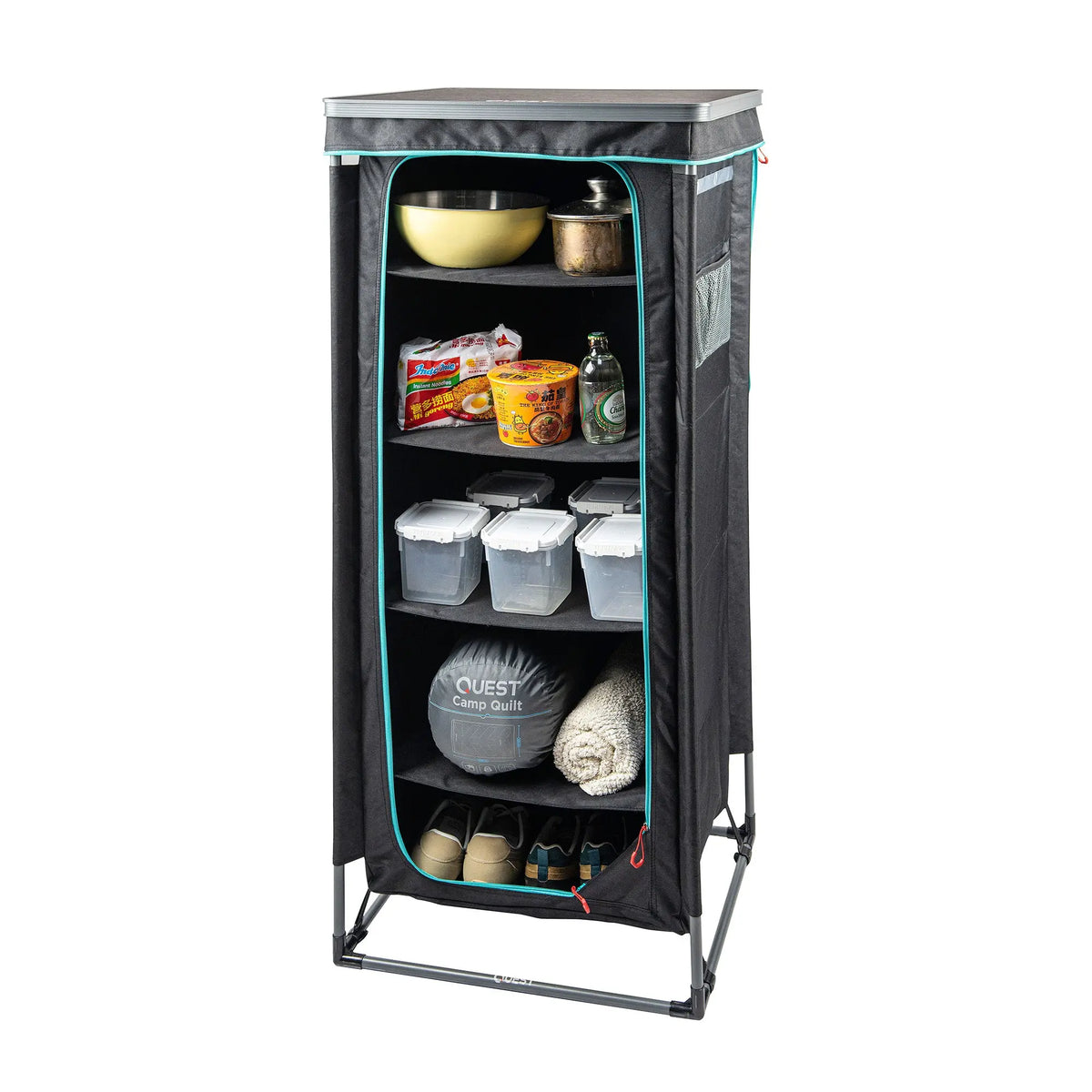 Pop Top 5 Shelf Camp Cupboard