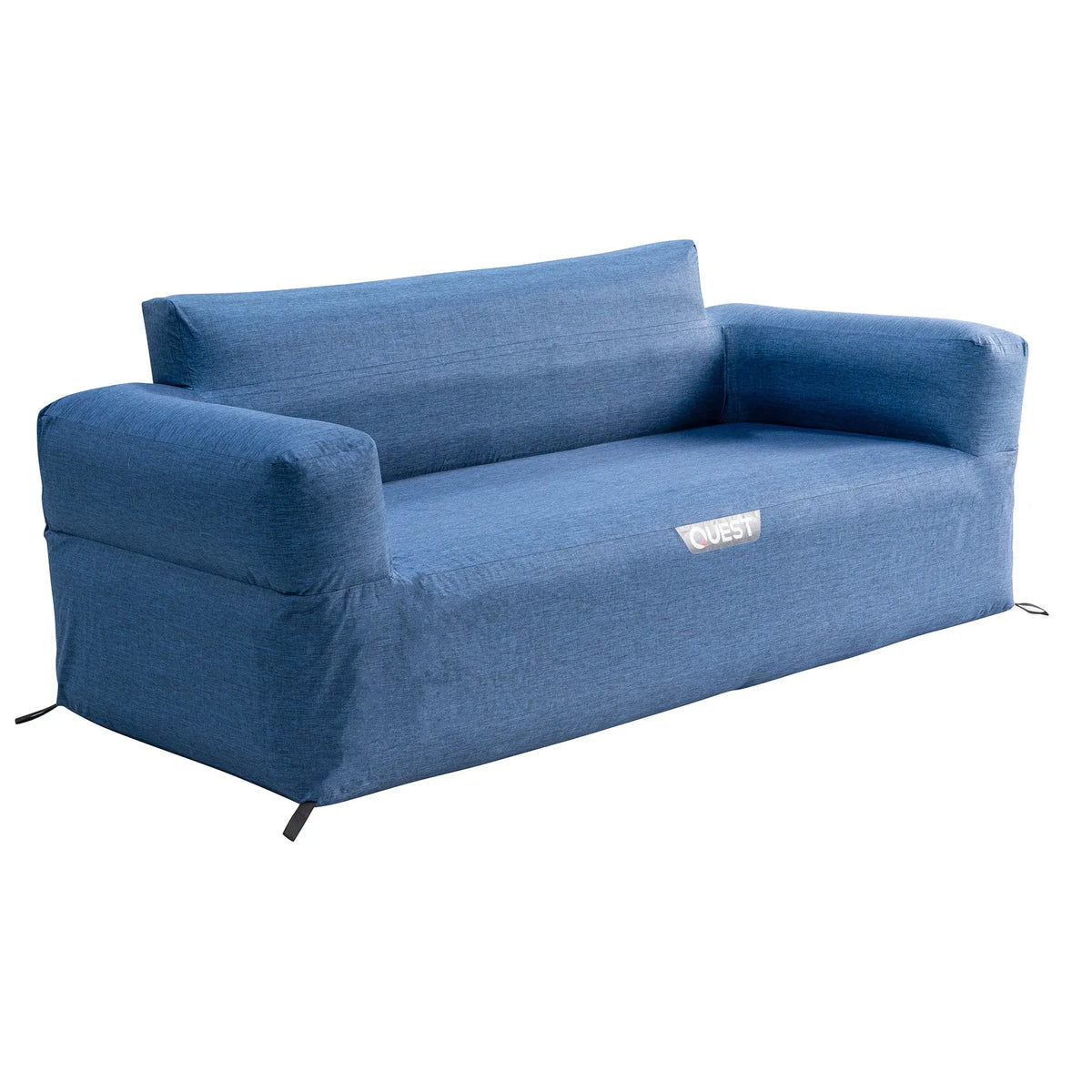 sofa camping Quest Air Sofa 3 Seater, Navy, Inflatable Outdoor Lounge – Quest Outdoors Australia