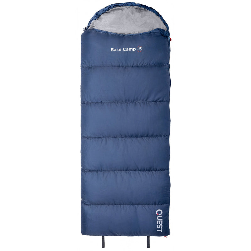 Load image into Gallery viewer, Quest Outdoors Base Camp sleeping bag hooded -5 rating