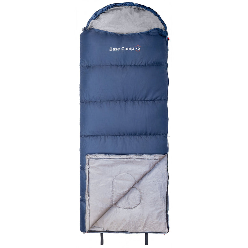 Load image into Gallery viewer, Quest Outdoors Base Camp sleeping bag hooded -5 rating