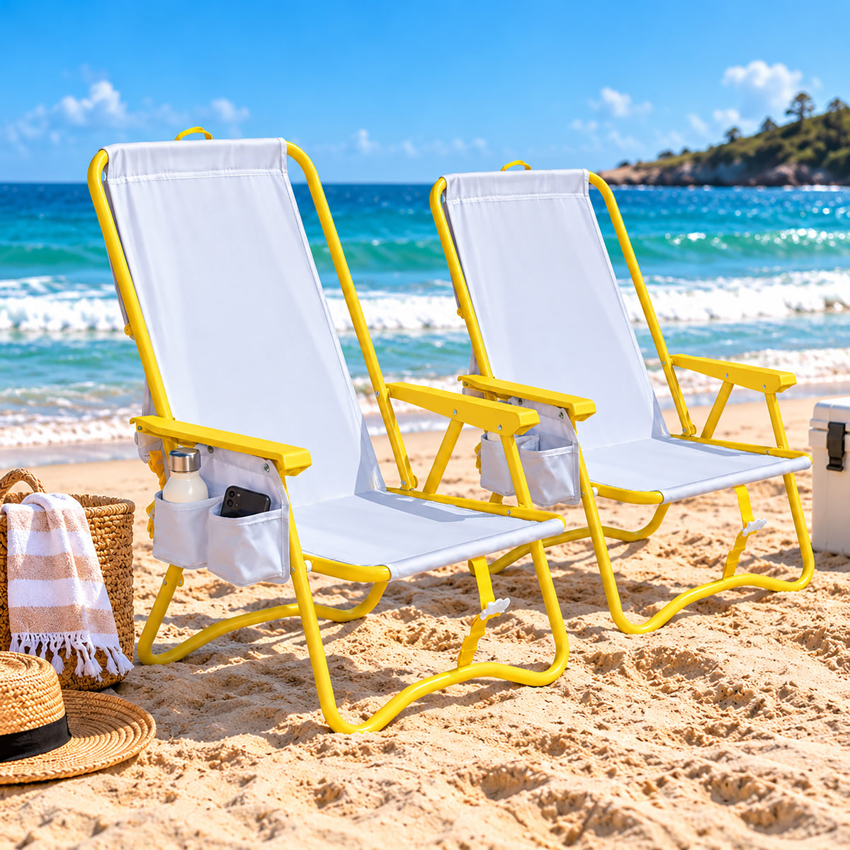 Sun Squad Beach Chair Twin Pack