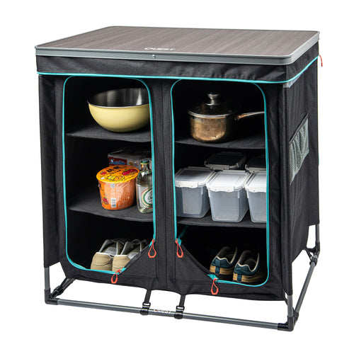 Pop Top 3 Shelf Double Camp Cupboard