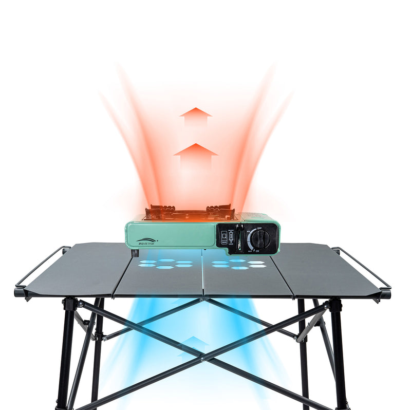Load image into Gallery viewer, Vapour 70 Square Slat Table
