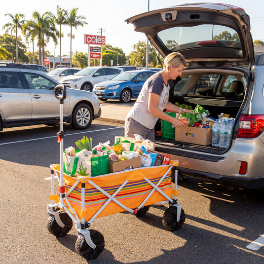 Quest Outdoors Summer Cart Wagon Trolley