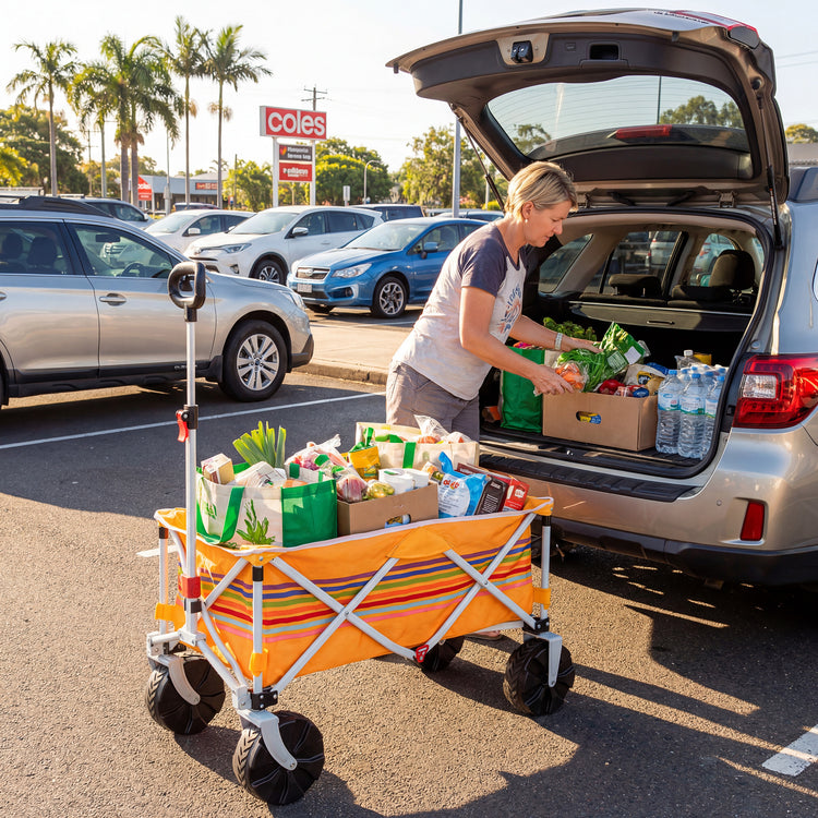 Quest Outdoors Summer Cart Wagon Trolley