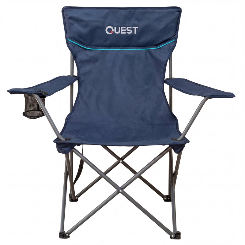 Load image into Gallery viewer, Quest Wide Back Quad Chair Midnite