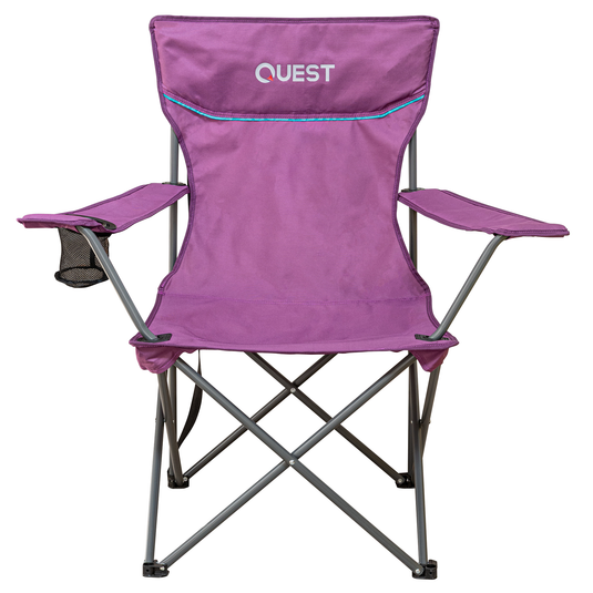 Quest Wide Back Quad Chair Purple