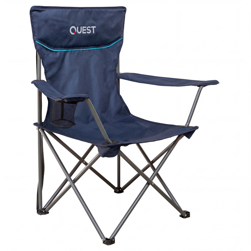 Load image into Gallery viewer, Quest Wide Back Quad Chair Midnite Navy