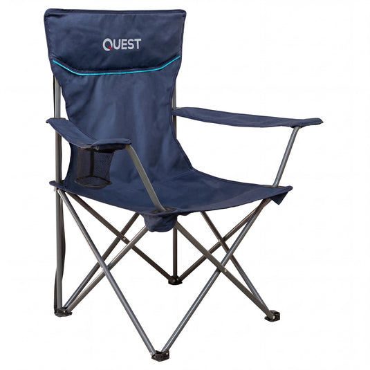 Quest Wide Back Quad Chair Midnite Navy