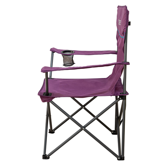 Quest Wide Back Quad Chair Purple