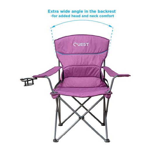 Quest Outdoors Wide Back Lumbar XL