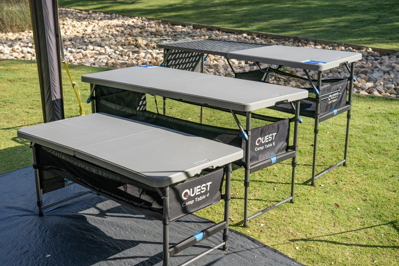 Load image into Gallery viewer, Quest Outdoors Camp Tables Grill Tables Camp Kitchens
