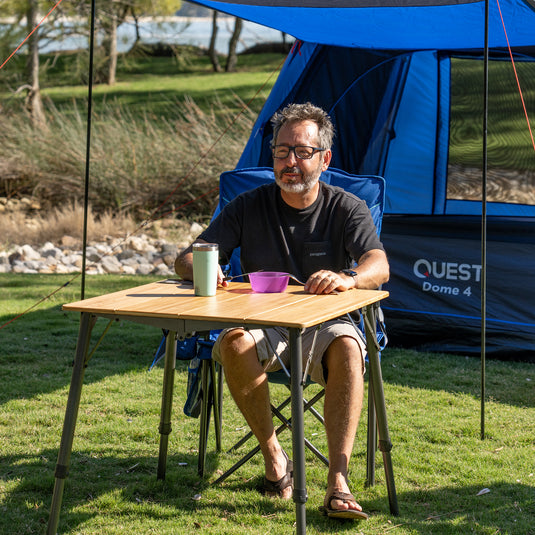 Quest Bamboo Camp Table Chris Wallace