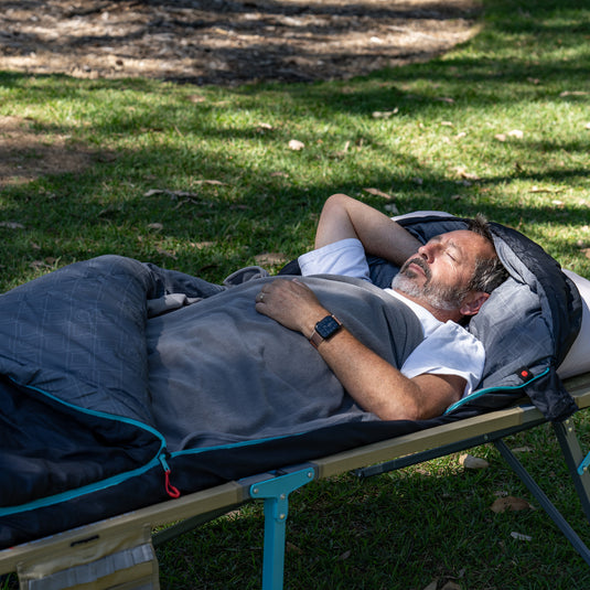 Quest brass Monkey Sleeping Bag Fleece Overlay