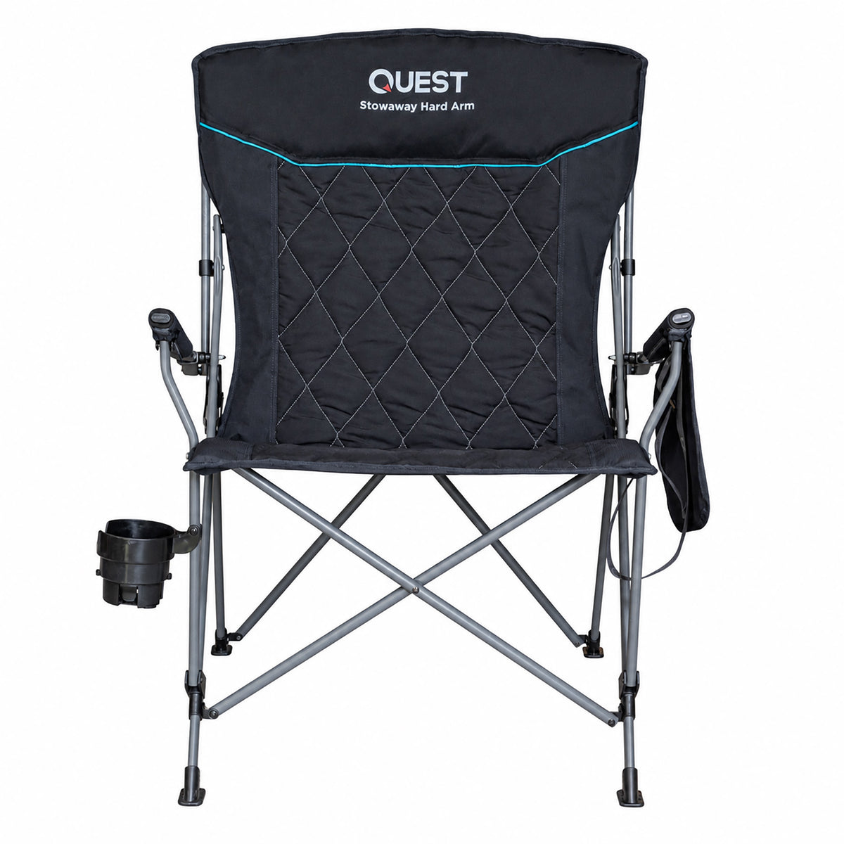 Quest Outdoors Stowaway Hard Arm Chair