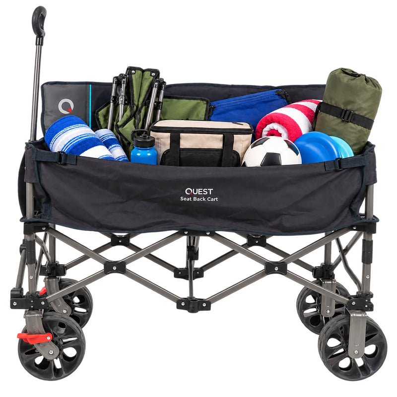 Load image into Gallery viewer, Quest Outdoors Seat Cart Wagon 