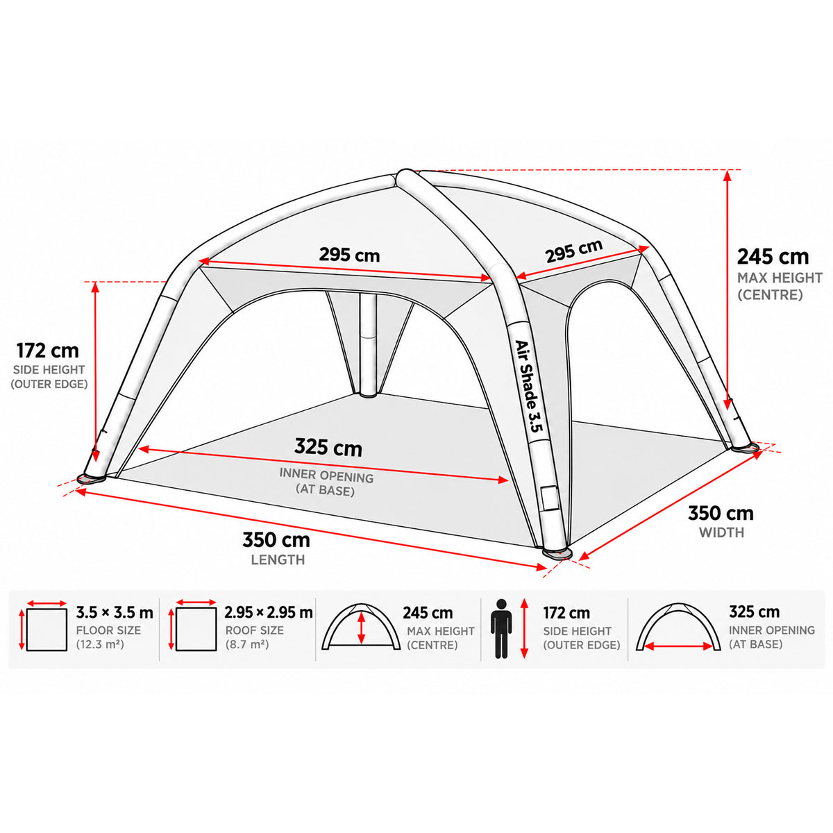 Quest Outdoors Air Shade 3.5