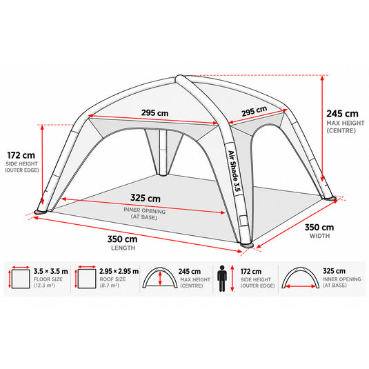 Quest Outdoors Air Shade 3.5