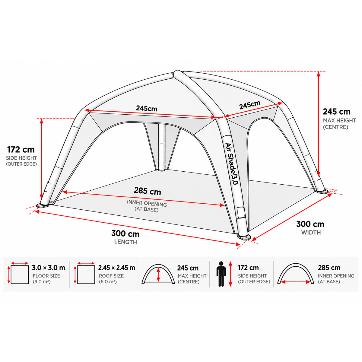 Quest Outdoors Air Shade 3.0