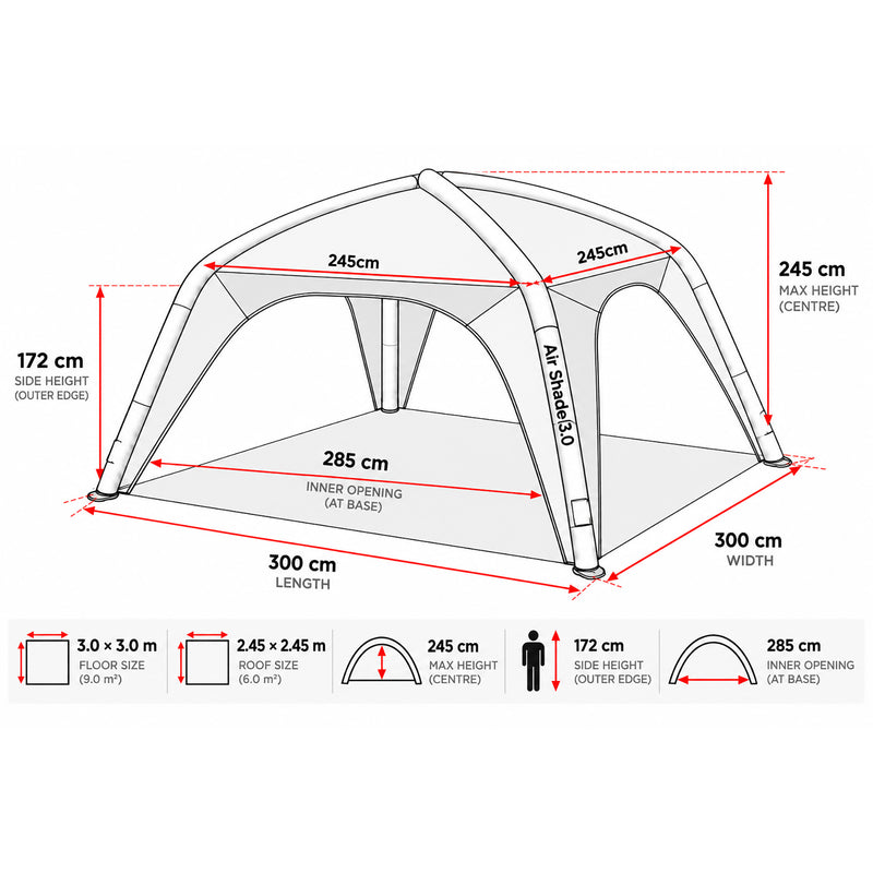 Load image into Gallery viewer, Quest Outdoors Air Shade 3.0