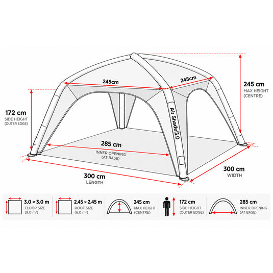 Quest Outdoors Air Shade 3.0